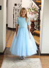 Load image into Gallery viewer, Flower Girl Dresses - LAD5352 - BLUE - LA Merchandise