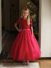 Load image into Gallery viewer, Flower Girl Dresses - LAD5352 - BURGUNDY - LA Merchandise