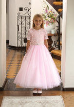 Load image into Gallery viewer, Flower Girl Dresses - LAD5352 - BLUSH - LA Merchandise