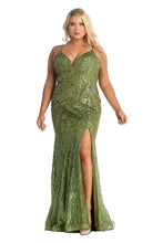 Load image into Gallery viewer, Formal Glitter &amp; Plus Size Gown - LA1905 - - LA Merchandise