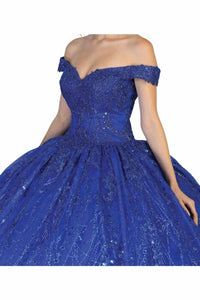 Formal Ball Quinceanera Gown And Plus Size - LA153 - - LA Merchandise