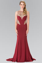 Load image into Gallery viewer, Formal Evening Gown - LAS2312 - BURGUNDY - LA Merchandise