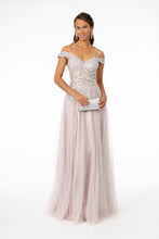 Load image into Gallery viewer, Formal Evening Gown - LAS2953 - MAUVE - LA Merchandise