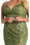 Load image into Gallery viewer, Formal Glitter &amp; Plus Size Gown - LA1905 - - LA Merchandise