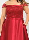 Load image into Gallery viewer, Formal Plus Size Evening Gown-LAYW1064 - - LA Merchandise