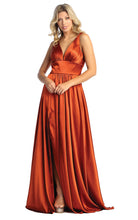 Load image into Gallery viewer, Formal Prom Dress LA1723 - RUST - Dress LA Merchandise