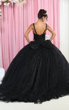 Load image into Gallery viewer, Wholesale Quinceanera Dress Ball Gown Glitter Train Sweet 16 by LA174 - - LA Merchandise