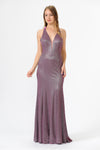 Load image into Gallery viewer, Glitter Iridescent knit Prom Dress - LAY8384 - MAGENTA - LAY