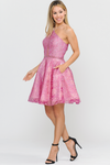 Load image into Gallery viewer, Halter Neckline Bridesmaids Dresses - LAY8506 - MAGENTA BLUSH - LA Merchandise