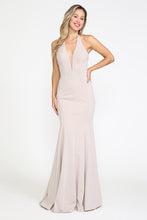 Load image into Gallery viewer, Halter Simple Gown - LAY8262 - MOCHA - LA Merchandise