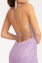 Load image into Gallery viewer, High Slit Embellished Mermaid Dress - LAS3052 - - Dresses LA Merchandise