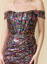 Load image into Gallery viewer, Homecoming Multicolor Dress - LAY8968 - - LA Merchandise