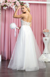 Load image into Gallery viewer, Ivory A-line Wedding Gown - LA1830 - - Dress LA Merchandise