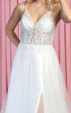 Load image into Gallery viewer, Ivory A-line Wedding Gown - LA1830 - - Dress LA Merchandise