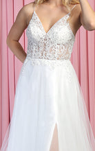 Load image into Gallery viewer, Ivory A-line Wedding Gown - LA1830 - - Dress LA Merchandise