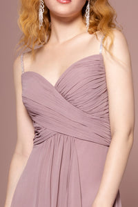Jewel Straps Bridesmaids Dress - LAS2666 - - LA Merchandise