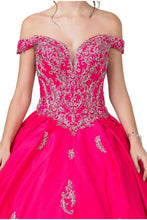 Load image into Gallery viewer, Quinceanera Embroidered Dresses - LAEL2363