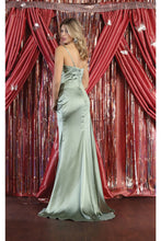 Load image into Gallery viewer, LA Merchandise LA7960 Spaghetti Strap Sweetheart Long Formal Satin Dress - - Dress LA Merchandise