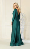 Load image into Gallery viewer, La Merchandise LAA381C Simple Stretchy Long Sleeve Bridesmaids Gowns - - LAA