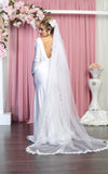 Load image into Gallery viewer, La Merchandise LAA381C Simple Stretchy Long Sleeve Bridesmaids Gowns - - LAA