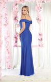 Load image into Gallery viewer, La Merchandise LA1870 Long Off Shoulder Wholesale Bridesmaids Dress - - LA Merchandise