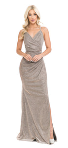 Shiny Prom Formal Gown- LN5222
