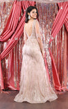 Load image into Gallery viewer, La Merchandise LA7937 Long Sleeve Plus Size Formal Evening MOB Dress - - LA Merchandise
