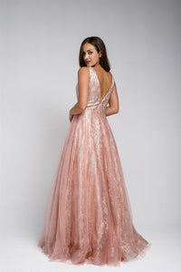 Elegant Formal Gown- LAAR010