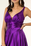 Load image into Gallery viewer, La Merchandise LAS2963 Wholesale Simple Long Satin Bridesmaids Dresses - - LA Merchandise