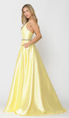 Load image into Gallery viewer, La Merchandise LAY8690 Special Occasion Simple Mikado Long Formal Gown - - LAY