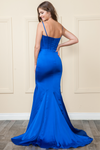 Load image into Gallery viewer, LA Merchandise LAY9008 Strapless Boned Bodice Mermaid Evening Gown - - LA Merchandise