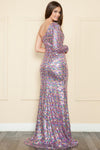 Load image into Gallery viewer, LA Merchandise LAY9022 One Shoulder Sequin Dress - - LA Merchandise