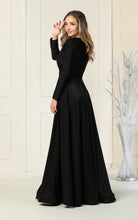 Load image into Gallery viewer, Long Sleeve Stretchy Gown - LA1835 - - LA Merchandise