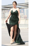 Load image into Gallery viewer, Sequined Prom Long Dress &amp; Plus Size - LA7852 - - LA Merchandise