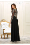 Load image into Gallery viewer, LA Merchandise LA1549 Plus Size Formal Evening Mother of Bride Gown - - LA Merchandise