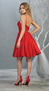 Load image into Gallery viewer, LA Merchandise LA1654 Spaghetti Straps Pockets Simple Hoco Dress - - LA Merchandise