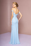 Load image into Gallery viewer, La Merchandise LAS2697 Off the Shoulder Mermaid Chiffon Formal Dress - - LA Merchandise