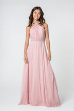 Load image into Gallery viewer, Long Bridesmaids Dress - LAS2816 - DUSTY ROSE - LA Merchandise