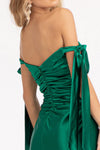 Load image into Gallery viewer, Off Shoulder Satin Mermaid Dress - LAS3059 - - Dresses LAS