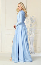 Load image into Gallery viewer, Long Sleeve Stretchy Gown - LA1835 - - LA Merchandise