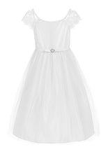 Load image into Gallery viewer, Little Girl Lace &amp; Pearl Dress - LAK621 - - LA Merchandise