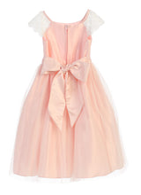 Load image into Gallery viewer, Little Girl Lace &amp; Pearl Dress - LAK621 - - LA Merchandise