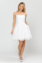 Load image into Gallery viewer, Lace Bridesmaids Short Dress - LAY8388 - OFF WHITE - LA Merchandise