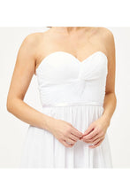 Load image into Gallery viewer, LA Merchandise LA1145 Simple Yet Gorgeous Sweetheart Evening Gown - White - LA Merchandise