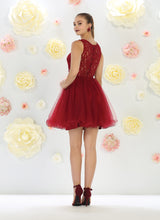 Load image into Gallery viewer, LA Merchandise LA1268 Sleeveless Short Hoco Dress - - LA Merchandise