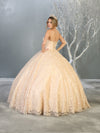 Load image into Gallery viewer, LA Merchandise LA150 Wholesale Floral Lace Quinceanera Ball Gown - - LA Merchandise