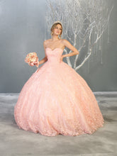 Load image into Gallery viewer, LA Merchandise LA150 Wholesale Floral Lace Quinceanera Ball Gown - BLUSH - LA Merchandise