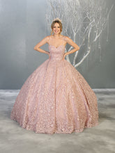 Load image into Gallery viewer, LA Merchandise LA150 Wholesale Floral Lace Quinceanera Ball Gown - MAUVE - LA Merchandise