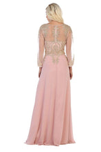Load image into Gallery viewer, LA Merchandise LA1549 Plus Size Formal Evening Mother of Bride Gown - - LA Merchandise
