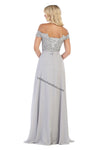 Load image into Gallery viewer, LA Merchandise LA1601 Off Shoulder Embellished Formal Evening Gown - - LA Merchandise